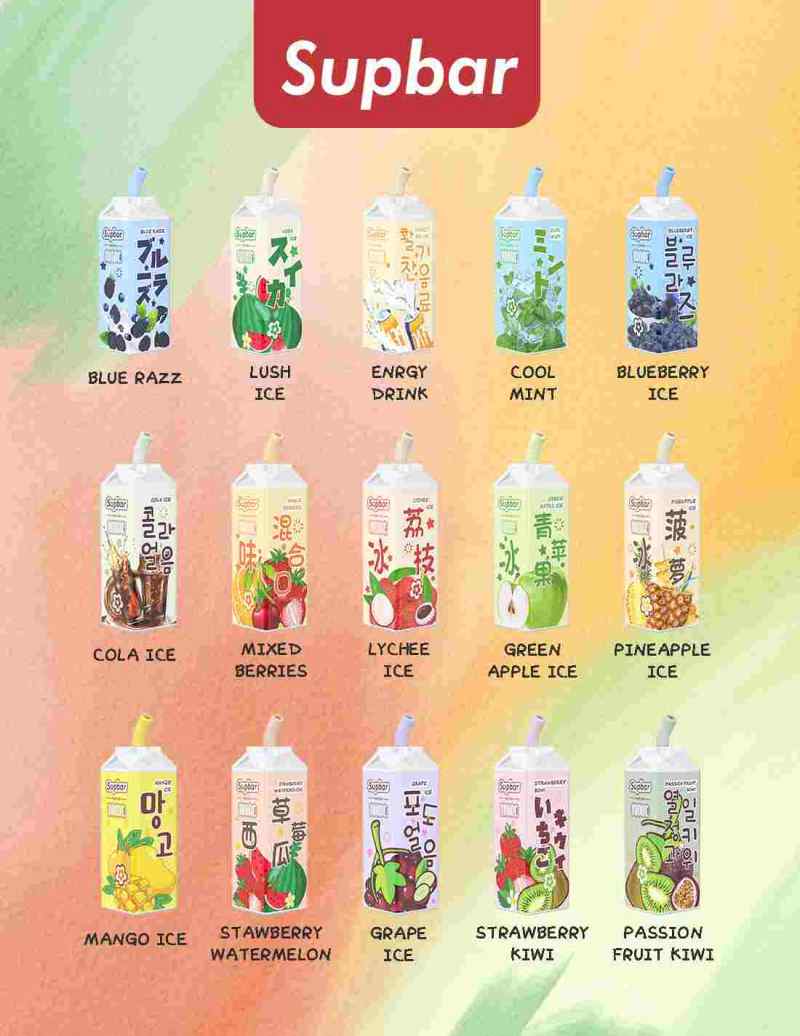 Supbar JUICE BOX 10000 TASTE