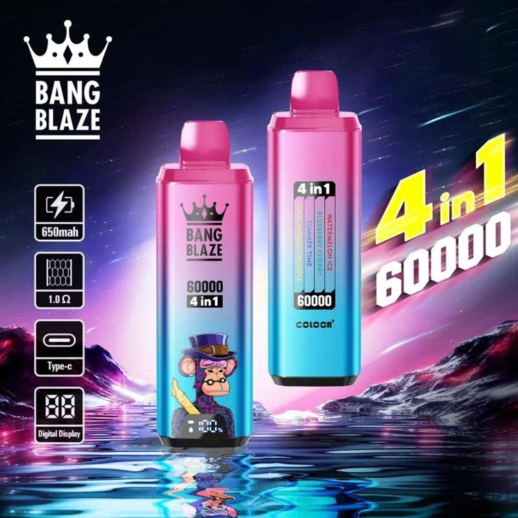 BANG BLAZE 60000 PUFFS 4 IN 1 FLAVOR