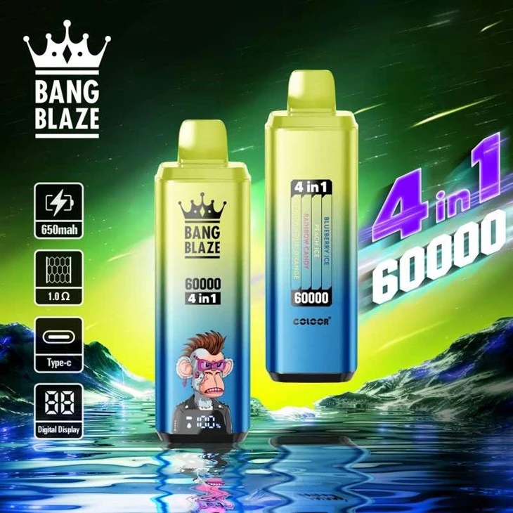 BANG BLAZE 60000 PUFFS 4 IN 1 FLAVOR