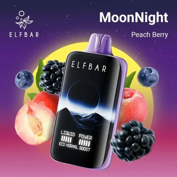 Elfbar_Moon_Night_Peach_Berry_40k_Puffs ELFBAR MOONNIGHT 40000