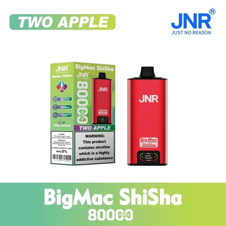 BS07-Two Apple_JNR Big Mac Shisha 80K BS07-Two Apple_JNR Big Mac Shisha 80K