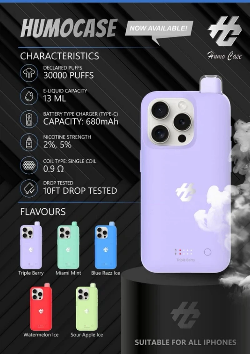 Humo iphone case vape 30000 78