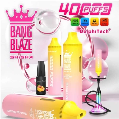 Che tipo di sigaretta elettronica è Bang Blaze Shishia 40000?