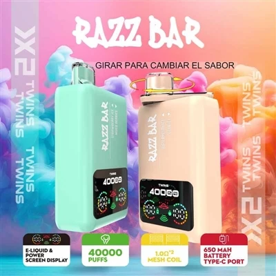 Che ne dici di RAZZ BAR 40000 BUFS VAPE?