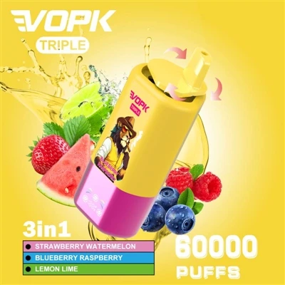 Vopk Triple 60000 sbuffi Migliori tre sapori di vaporizzazione