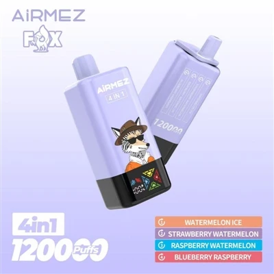 Airmez Fox 120000, attualmente il più grande prodotto PUFF nel magazzino europeo