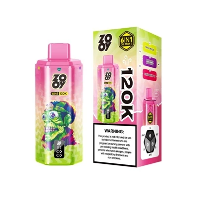 ZOOY 120K 6 IN 1 — Sigaretta elettronica usa e getta ad alta-capacità-per un'...