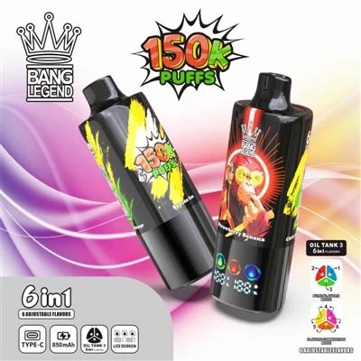 BANG LEGEND 150K PUFFS VAPE — Un nuovo punto di riferimento per le sigarette ...