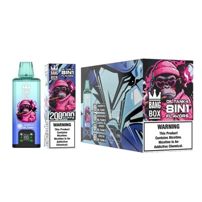 Vape usa e getta BANG BOX 200K: la scelta preferita per un uso ad alta capaci...