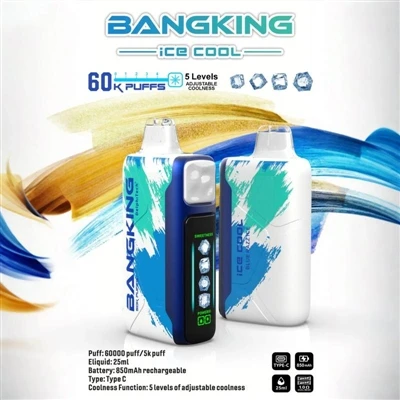 BANGKING ICE King COOL 60K: Esplorare una nuovissima esperienza nelle sigaret...