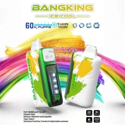 BANGKING ICE King COOL 60K: un nuovo punto di riferimento per le sigarette el...
