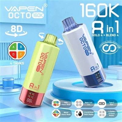 Gusti multipli, nessun compromesso: come Vapen Octo 160K 8in1 ridefinisce l'e...