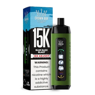 AL Fakher Crown Bar Ice Adjustment 15K: una scelta premium per sigarette elet...