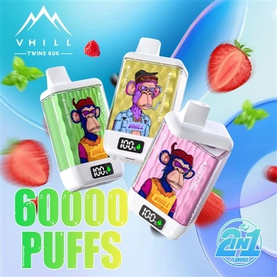 Vhill Twins 60000: una nuovissima esperienza nelle sigarette elettroniche usa...