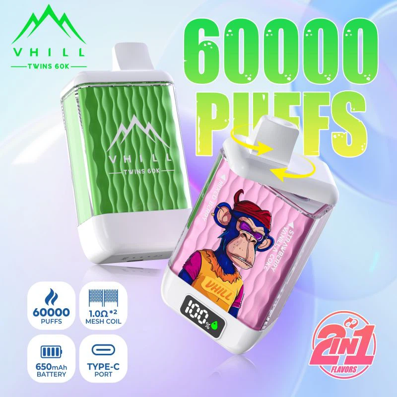 Sigaretta elettronica usa e getta Vhill Twins 60000-: un'analisi completa del...