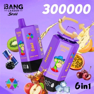 BANG LEADER Stoll 300K: le sigarette elettroniche usa e getta entrano nell'