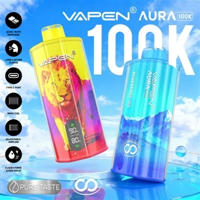 VAPEN AURA 100000: quando le sigarette elettroniche usa e getta entrano nell'...