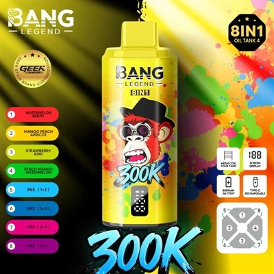 Bang Legend 300K: un punto di riferimento per una nuova era delle sigarette e...