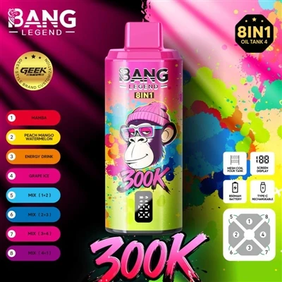 Bang Legend 300K – Superare i limiti della durabilità per le sigarette elettr...
