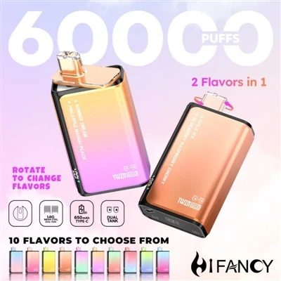 HIFANCY TWINMAX 60K - Goditi due sapori a tuo piacimento, assapora ogni boccone