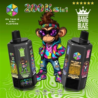 BANG BLAZE 200000 6in1: sei gusti in uno, puoi davvero giocarci a lungo
