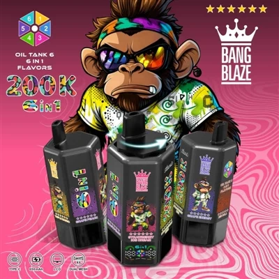 BANG BLAZE 6in1 200K: un bastoncino in mano, sei gusti in uno, sai cosa intendo!