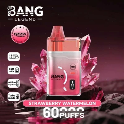 BANG LEGEND 60K: La tua nuova tendenza nello stile di vita della sigaretta el...