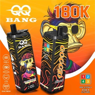 QQ BANG 180K 4in1: Una sigaretta, quattro gusti – Una festa portatile per i g...