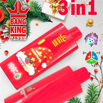 BANG KING Triple 100K: una confezione da tre-gusti, un compagno di lunga-dura...