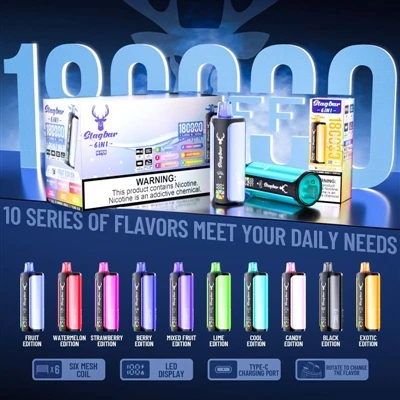 Stag Bar 6in1 180K Puffs: un dispositivo a cui non piace essere armeggiato, m...