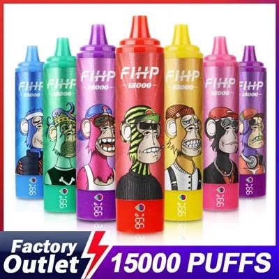 FIHP Shisha Hookah 15000: un vaporizzatore usa e getta che si avvicina all'au...