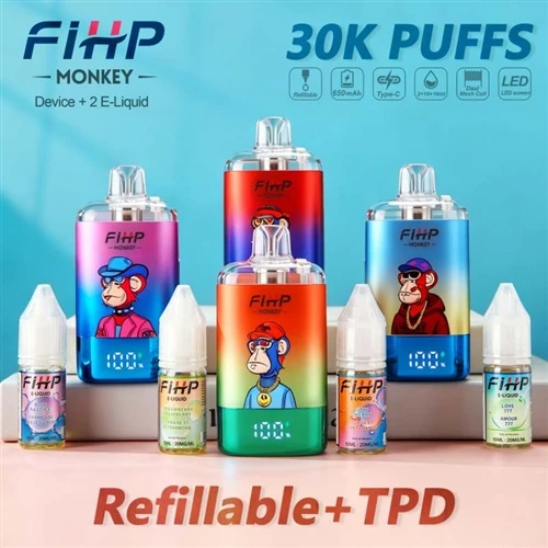 Vape ricaricabile FIHP MONKEY 30K: una nuova scelta che bilancia lunga durata...