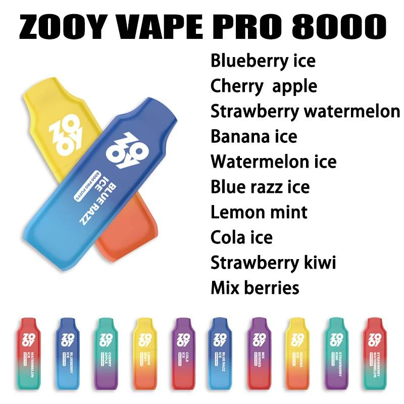 ZOOY PRO 8000 puffs vape 7