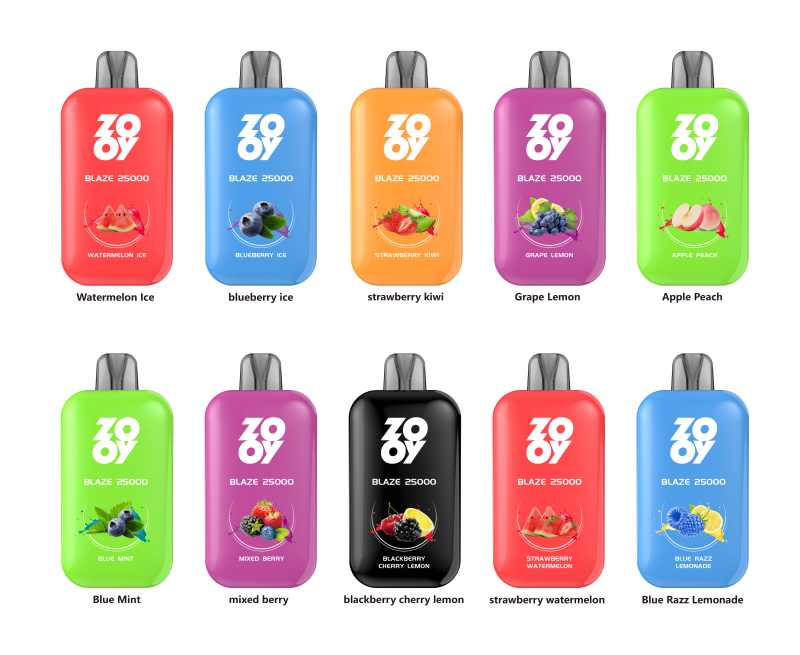 ZOOY VAPE BLAZE 25000 taste