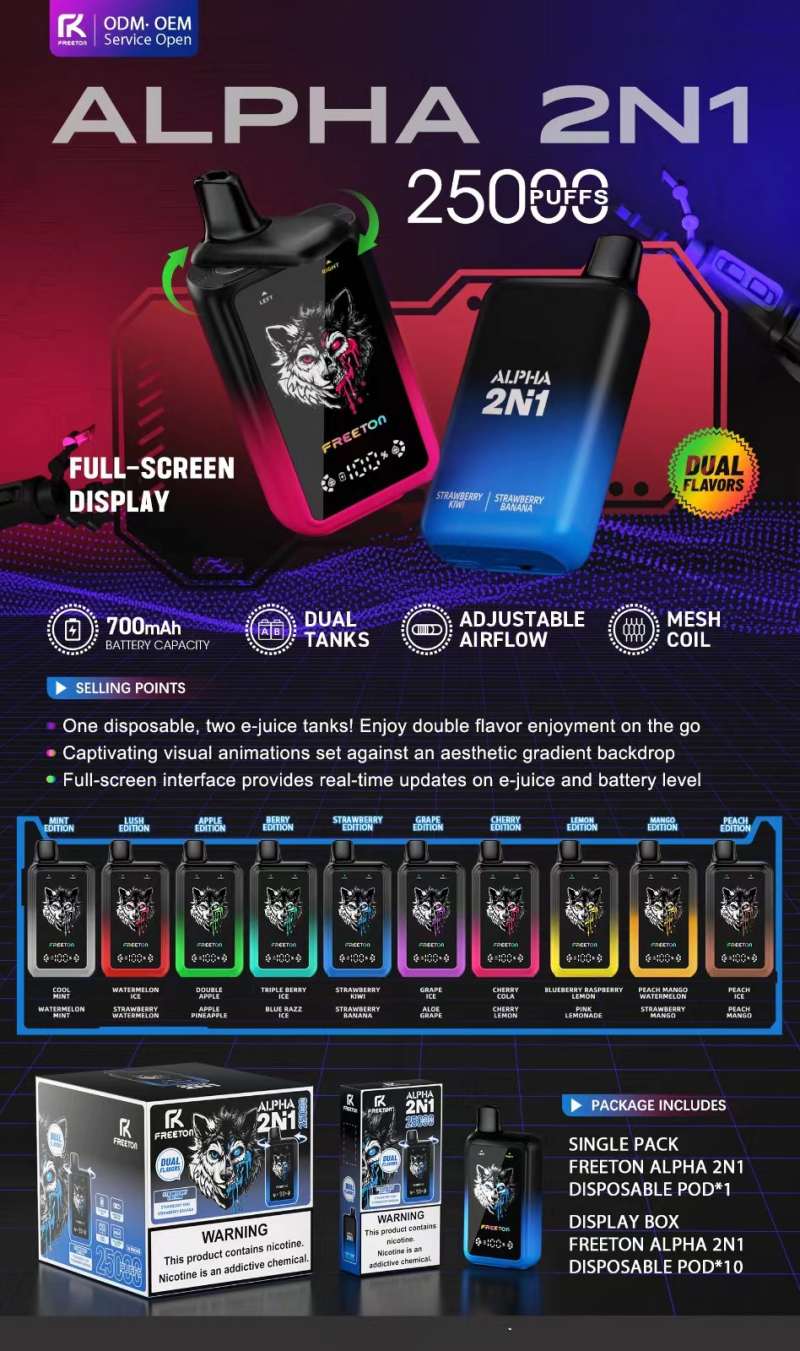 Freeton ALPHA 2N1 25000 puffs