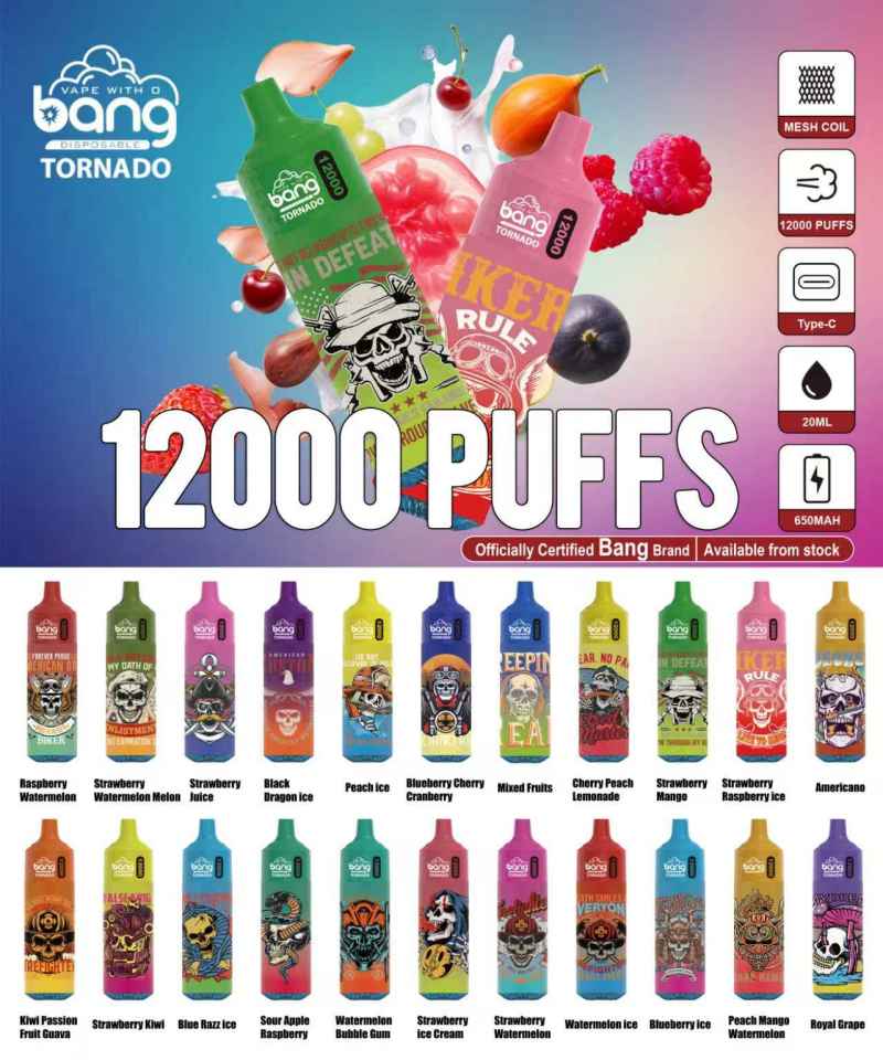 Bang tornado 12000 taste