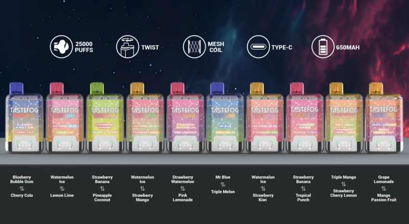 Tastefog-Gemini-25000-Puff-Vapes-Hot-Selling-Dual-Flavorsonic-E-Cigarette-Wholesale-I-Vape 2TASTEFOG GEMINI 25000 Tastefog-Gemini-25000-Puff-Vapes-Hot-Selling-Dual-Flavorsonic-E-Cigarette-Wholesale-I-Vape 2TASTEFOG GEMINI 25000