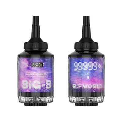 Elfworld a doppia bocca gigante gialloh shisha 99999+