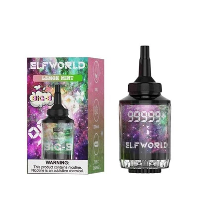 Elfworld a doppia bocca gigante gialloh shisha 99999+ sbuffi