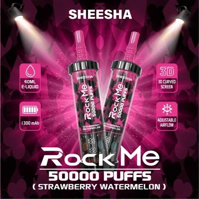 Rockme sheesha 50000 sbuffs dtl