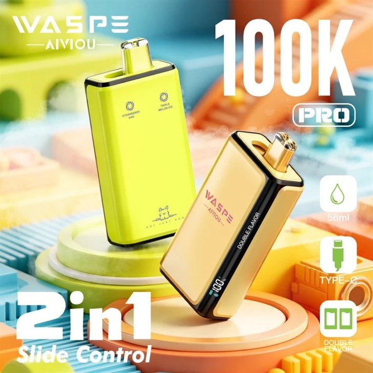 Waspe Double Flavor 100K Pro 2 in 1 Waspe Double Flavor 100K Pro 2 in 1