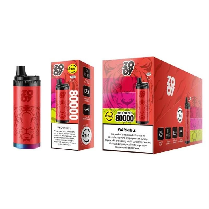 ZOOY KING 3 in 1 80K PUFFS price