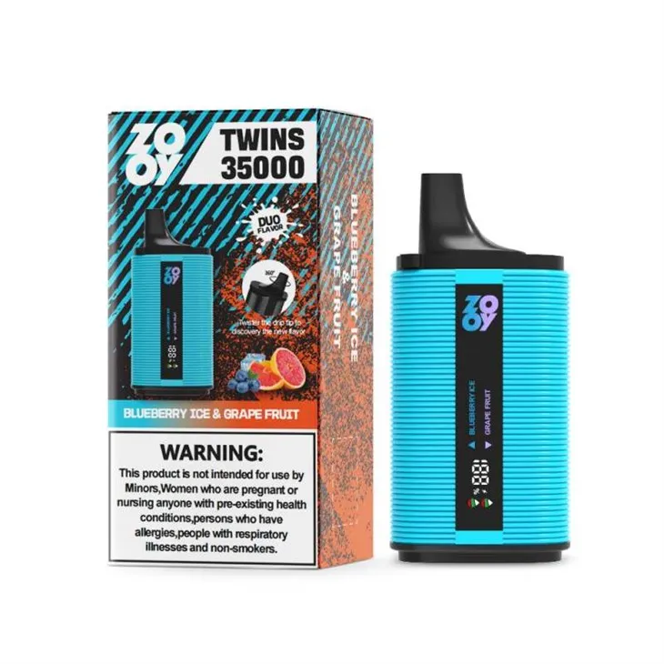 ZOOY TWINS 35K Puffs Dual Flavor ZOOY TWINS 35K Puffs Dual Flavor